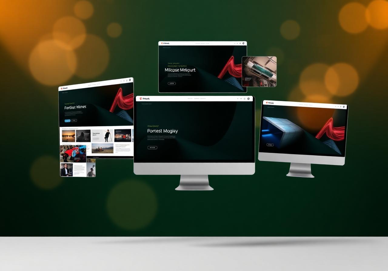 Website design showcase